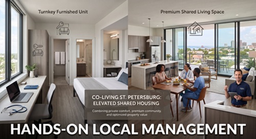 co-living property managment in st petersburg florinda, pinellas county, tampa bay